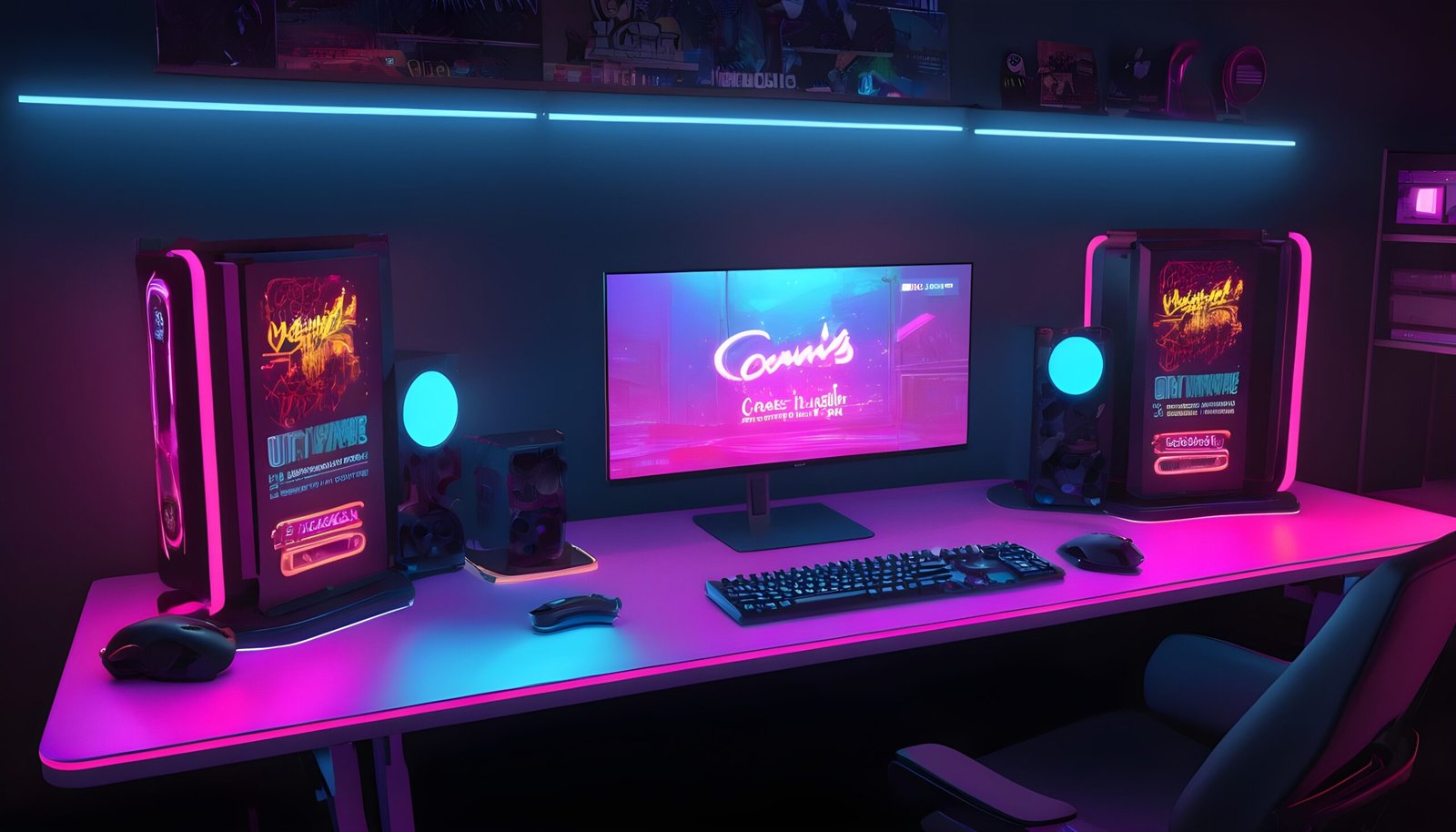 gaming desk conns